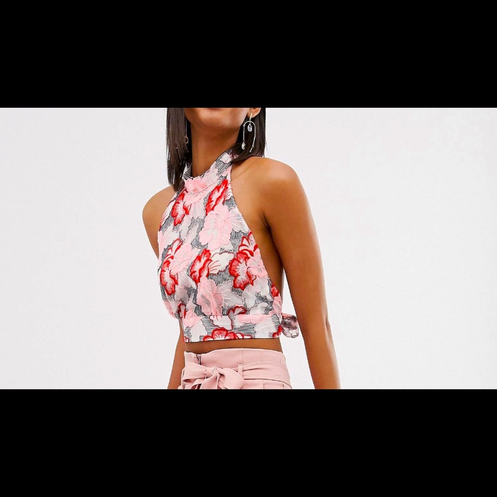 River Island high neck blouse